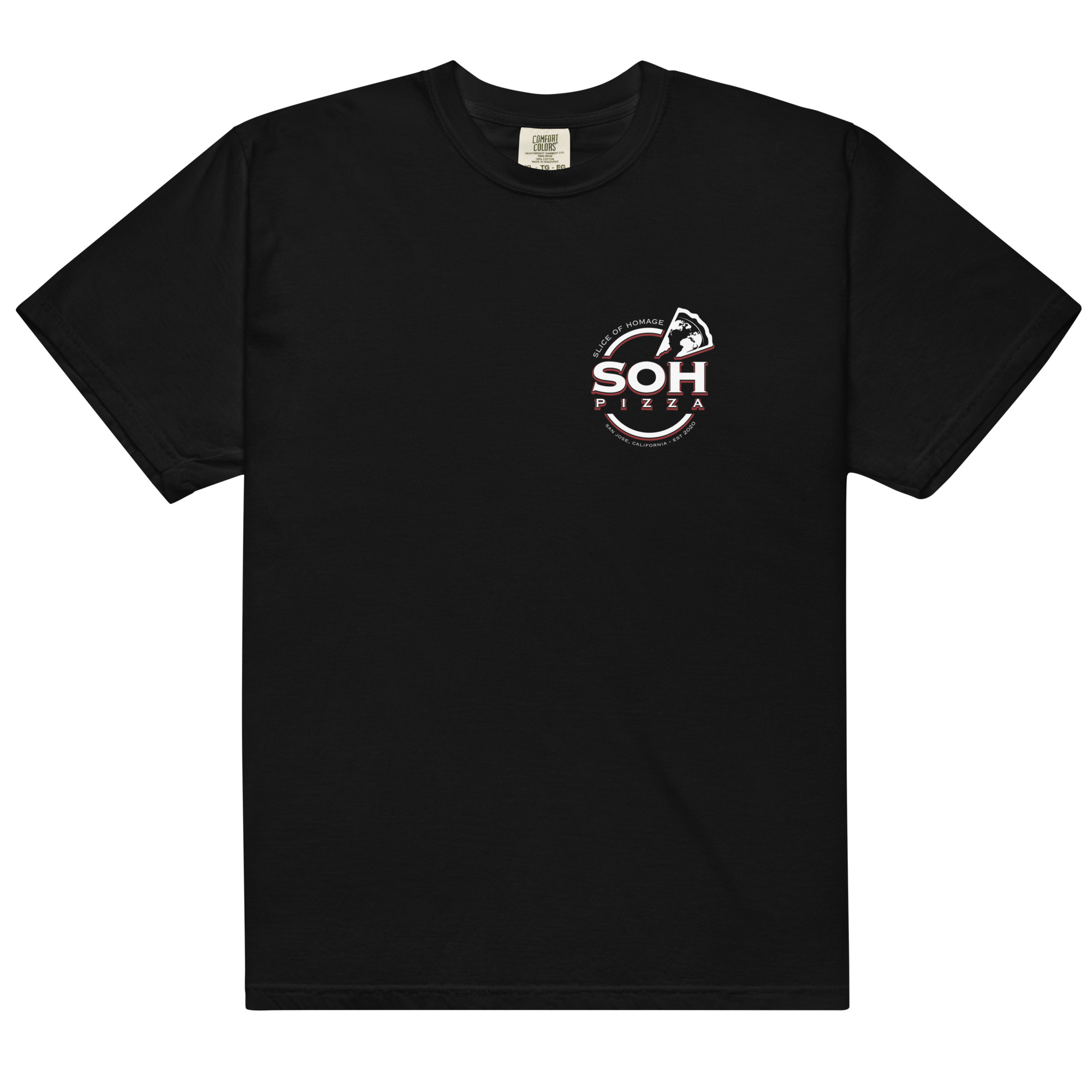 SOH Logo Tee Red – Slice of Homage Pizza